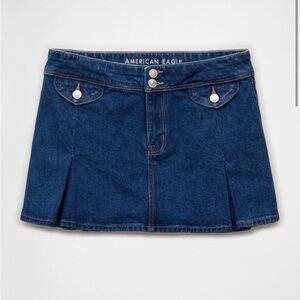American Eagle Outfitters Blue Denim Mini Skirt